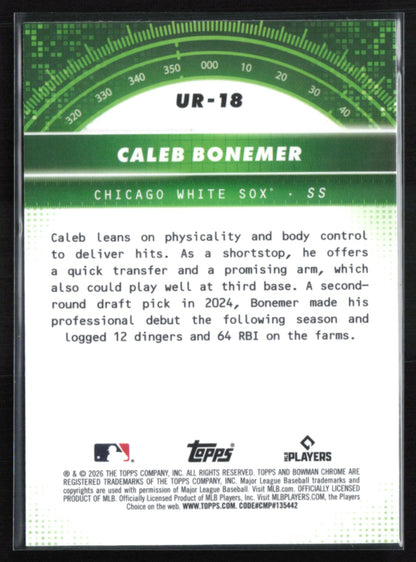 Caleb Bonemer Under the Radar