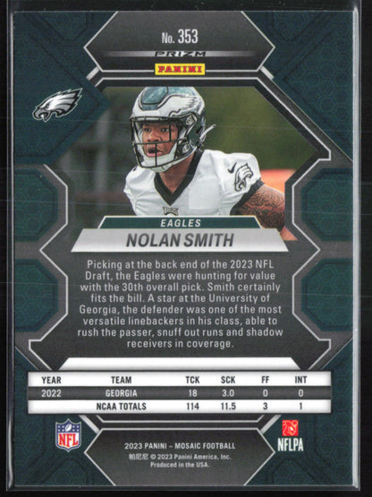 Nolan Smith RC Mosaic Prizm