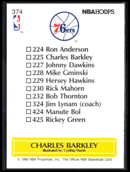 Charles Barkley Checklist