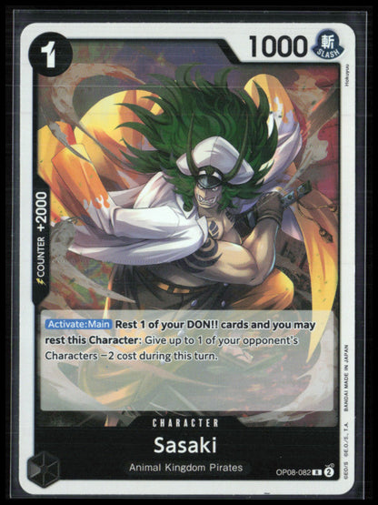 Sasaki Rare Holo (One Piece)