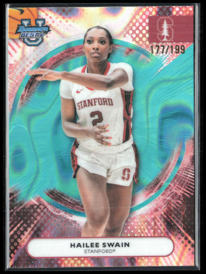 Hailee Swain /199 Aqua Refractor