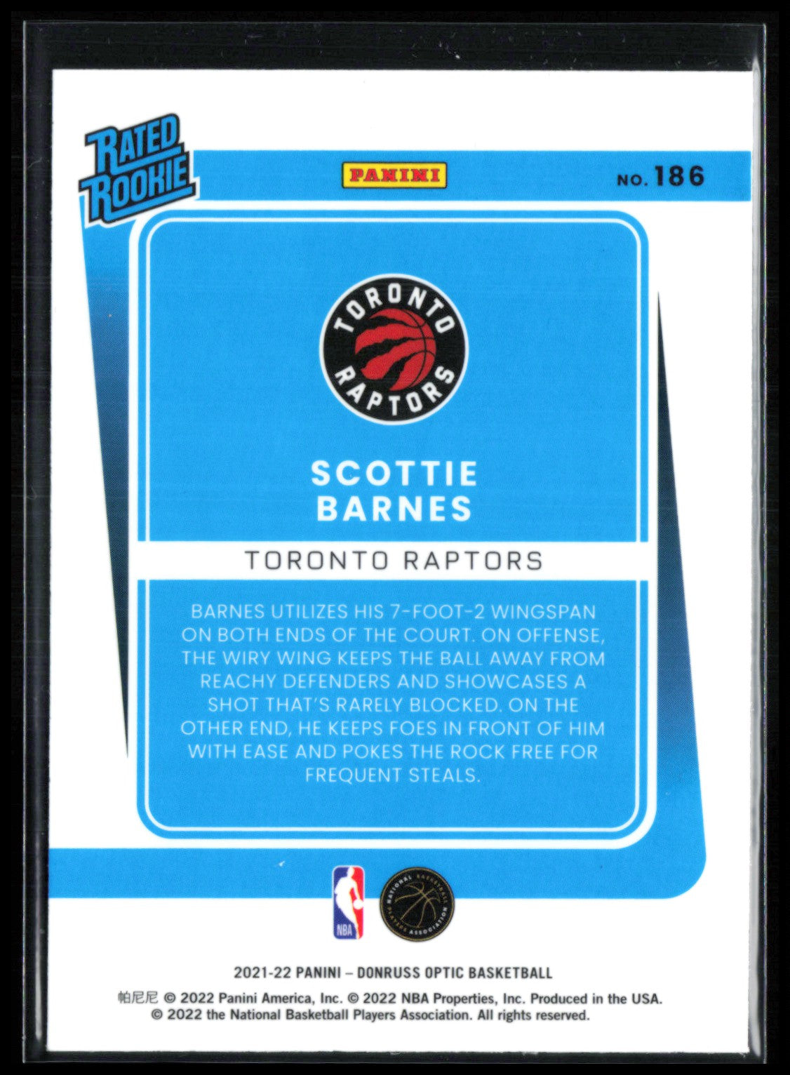 Scottie Barnes RC Optic