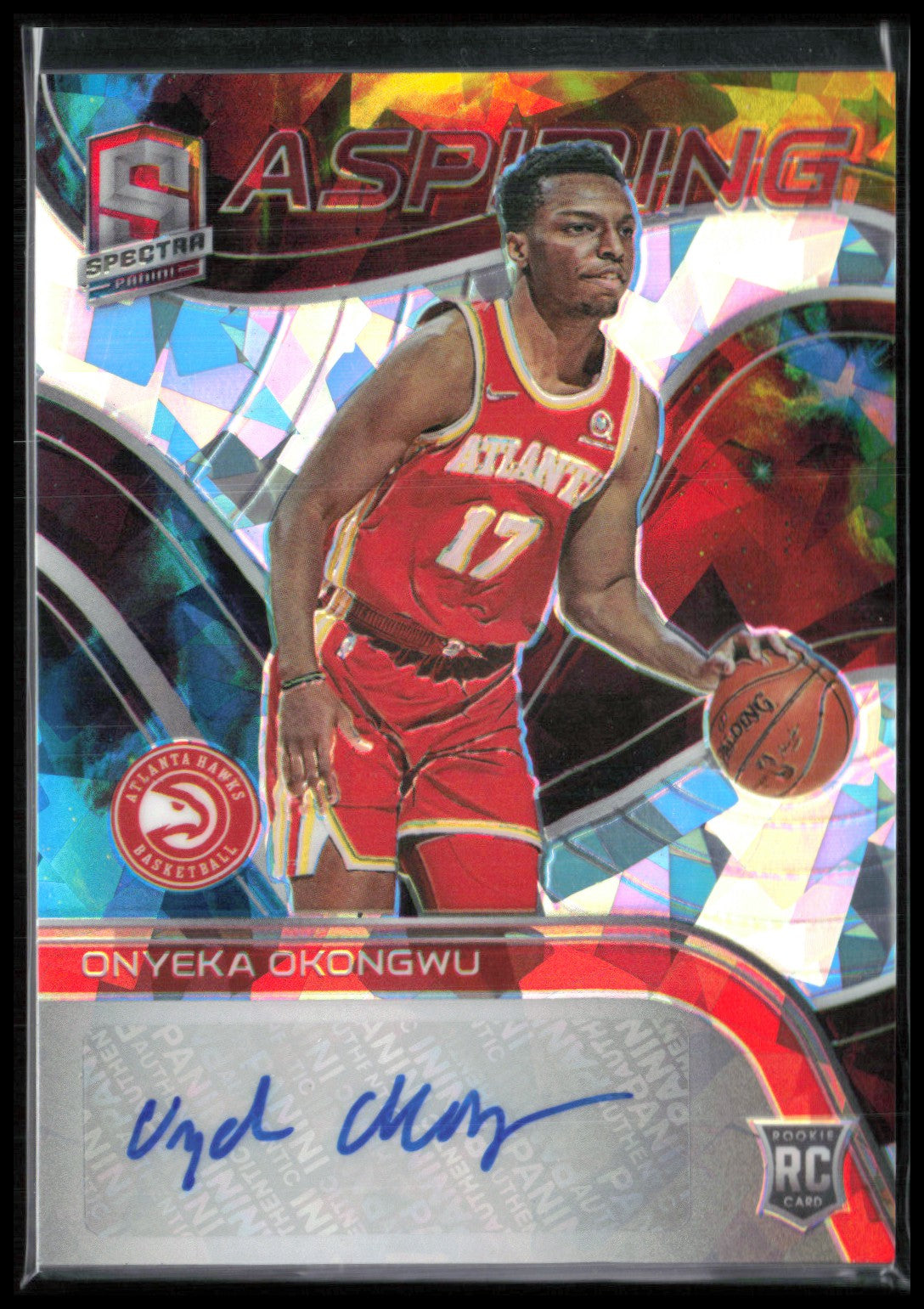 Onyeka Okongwu RC Auto /35 2020-21 Spectra Aspiring