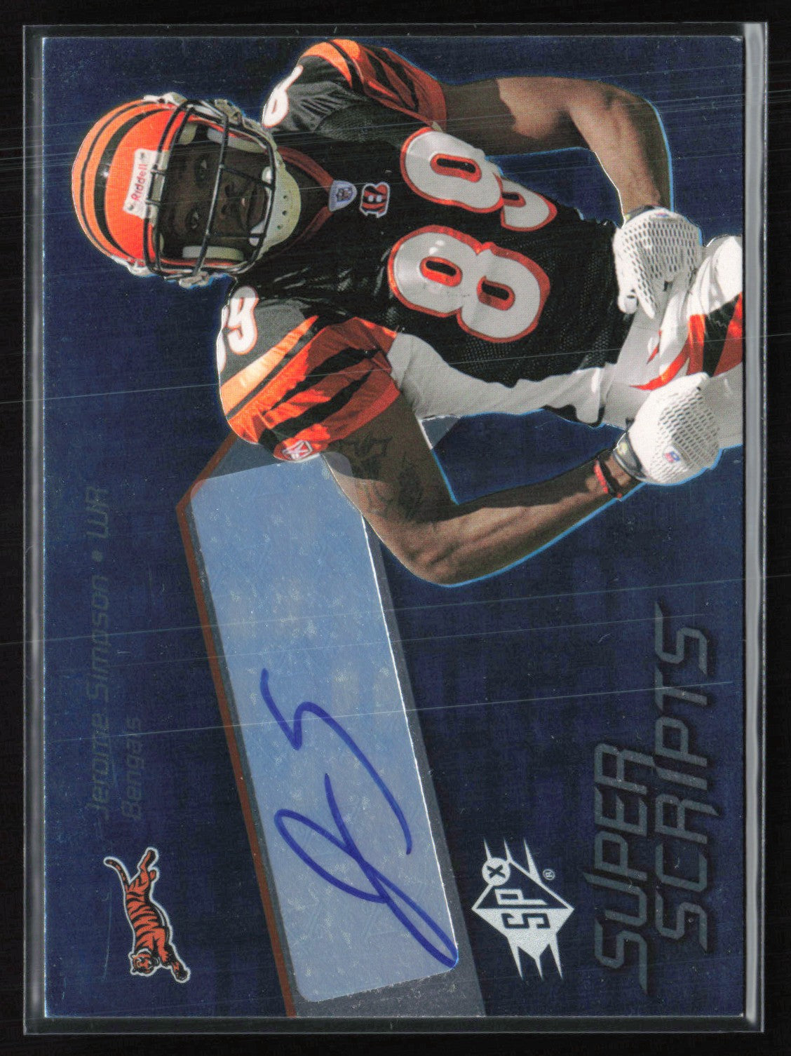 Jerome Simpson Auto Super Scripts SPx