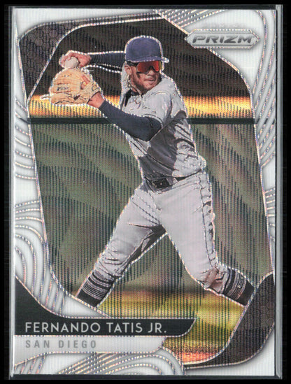 Fernando Tatis Jr. White Wave Prizm