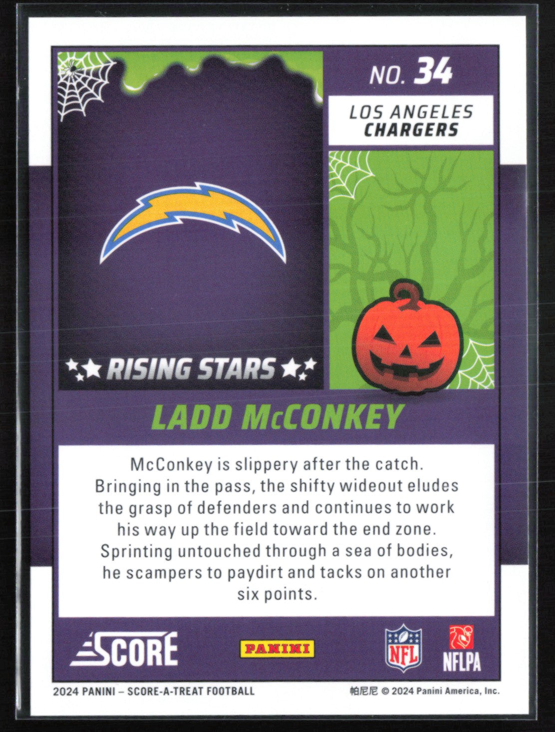 Ladd McConkey RC Pumpkins
