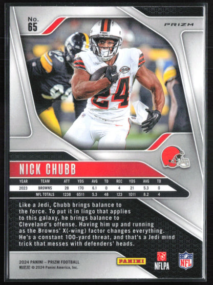 Nick Chubb Orange Disco