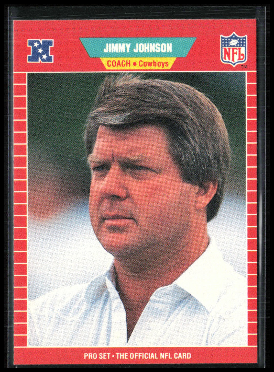 Jimmy Johnson 1989 Pro Set