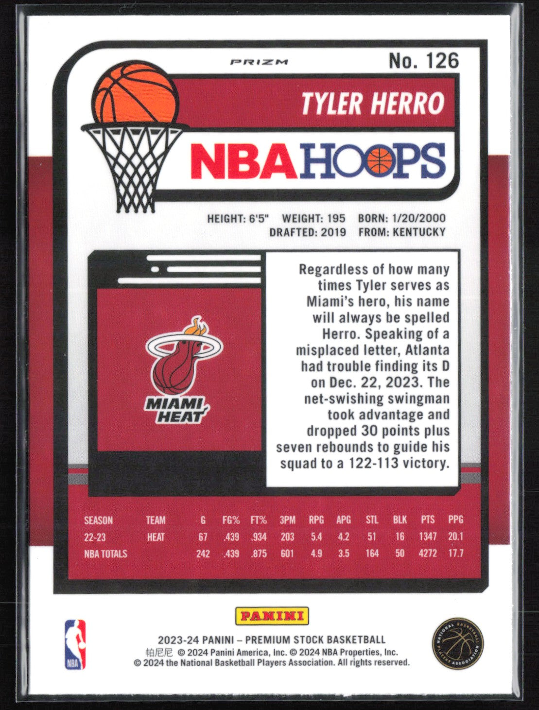 Tyler Herro Seismic