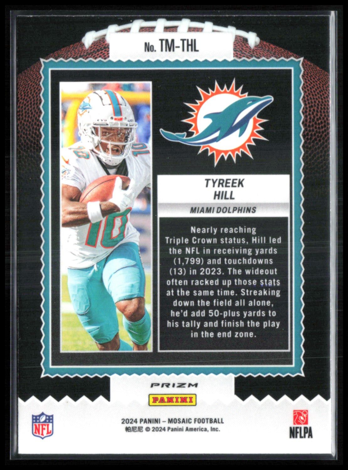 Tyreek Hill Green Mosaic