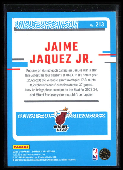 Jaime Jaquez Jr. RC