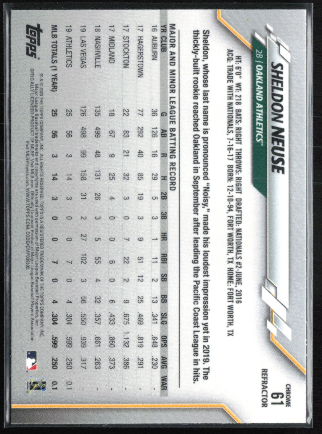 Sheldon Neuse RC Refractor