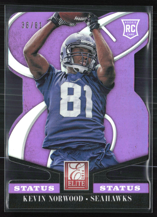 Kevin Norwood RC /81 Die-Cut