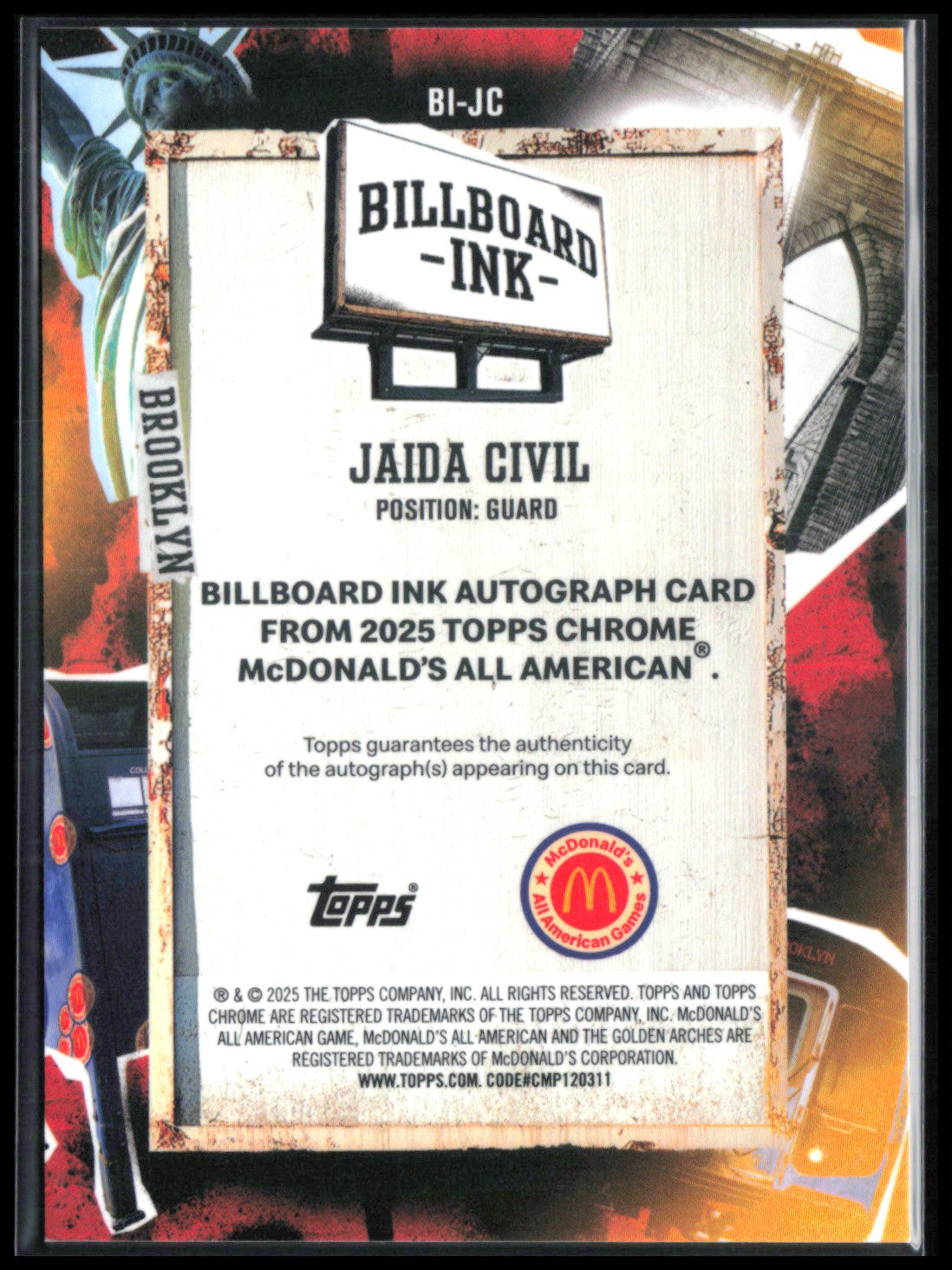 Jaida Civil Auto /75 Billboard Ink
