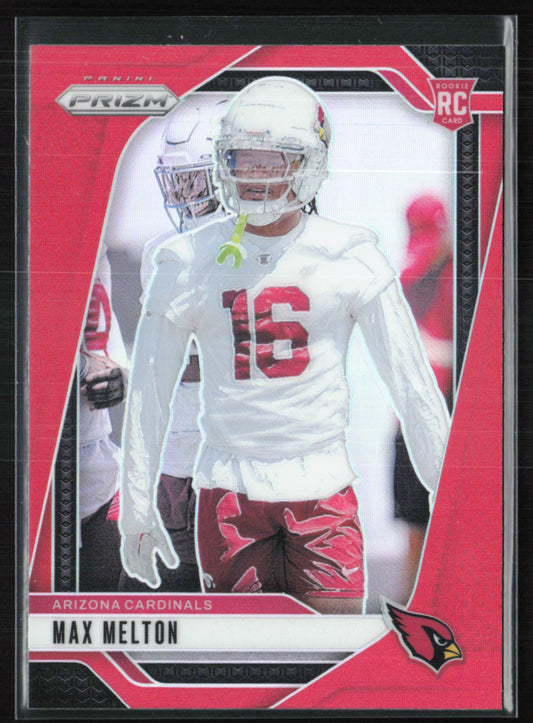 Max Melton RC Retail Red Prizm SSP
