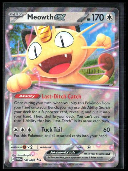 Meowth ex - 062/088