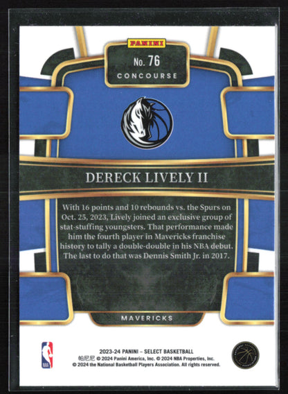 Dereck Lively II RC