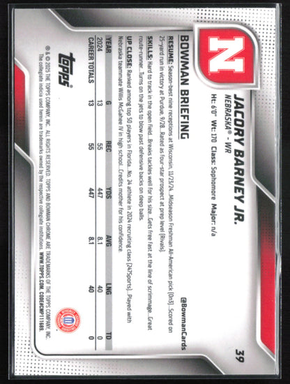 Barney Jr. 1st Bowman Pink Lava