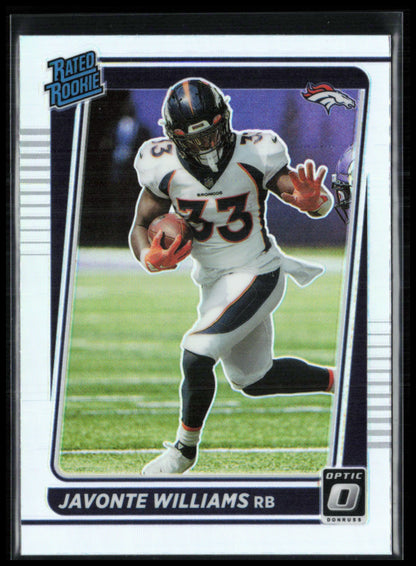 Javonte Williams RC Holo