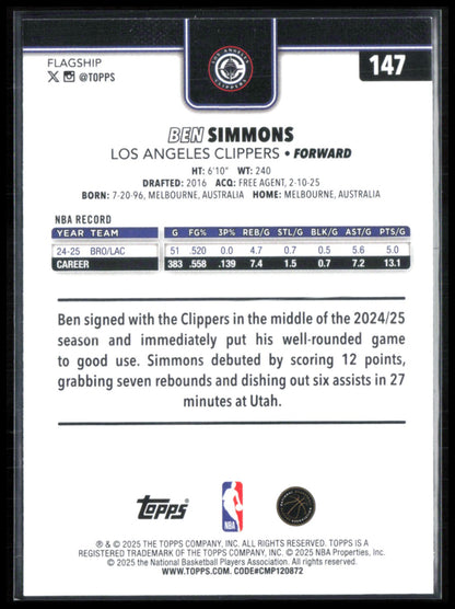 Ben Simmons Blue /150