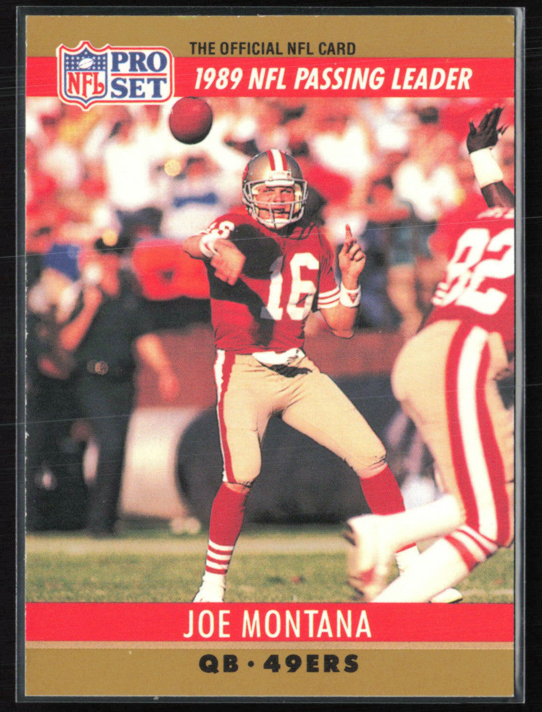 Joe Montana 1990 Pro Set
