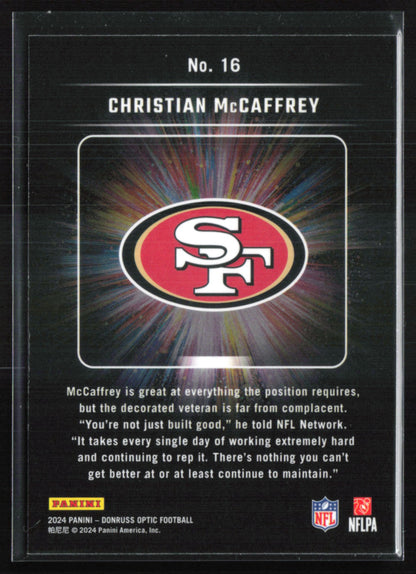 Christian McCaffrey Light it Up