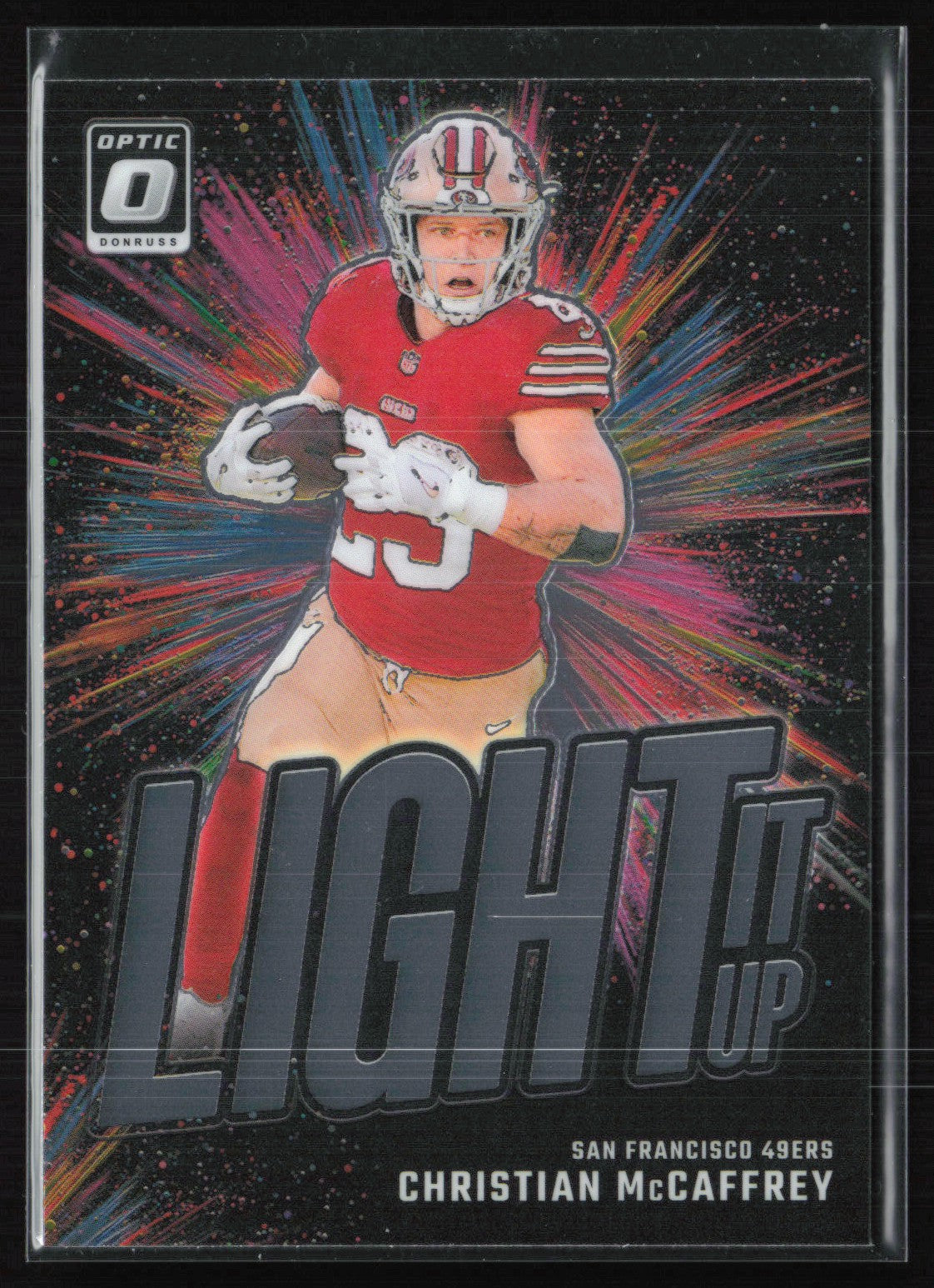 Christian McCaffrey Light it Up