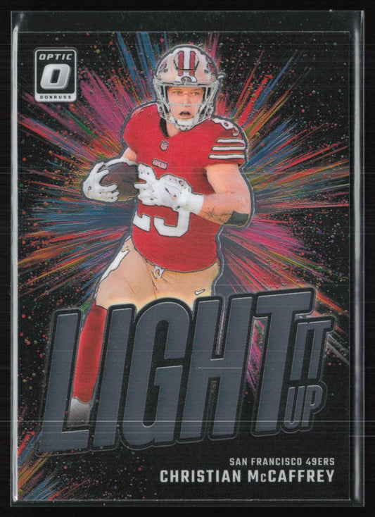 Christian McCaffrey Light it Up