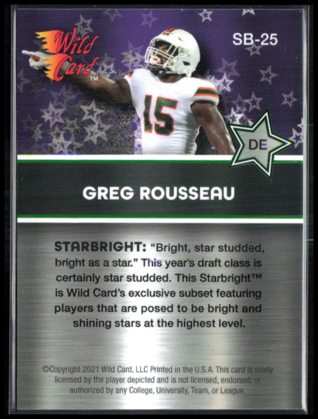 Greg Rousseau Holo-Lux /225