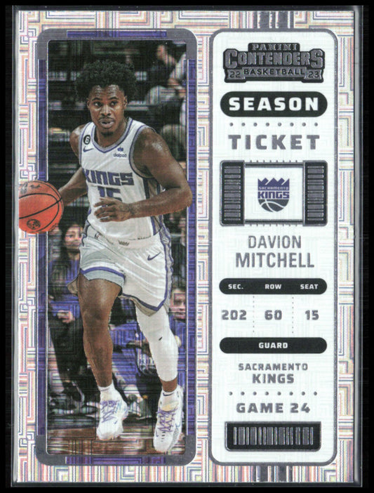 Davion Mitchell Season Ticket