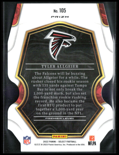Tyler Allgeier RC RWB Die-Cut