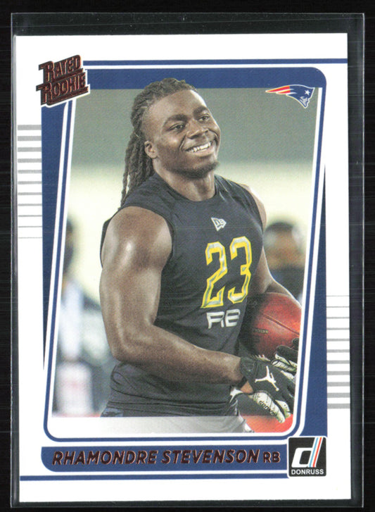 Rhamondre Stevenson RC Portrait