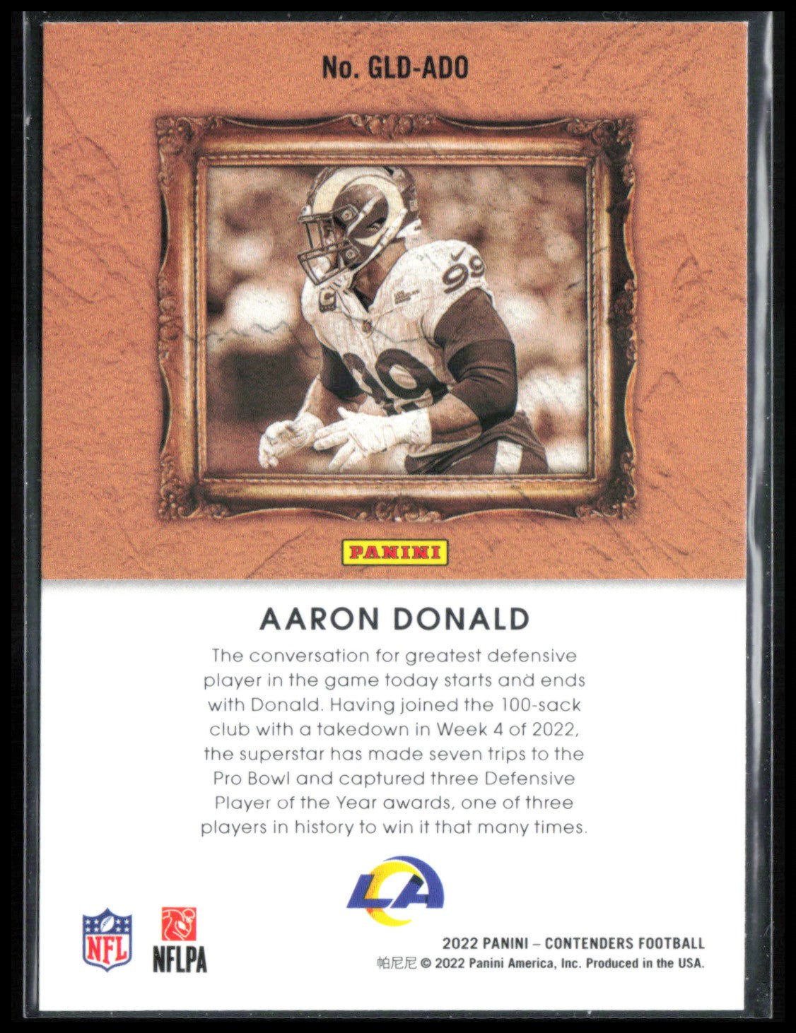 Aaron Donald Green Foil