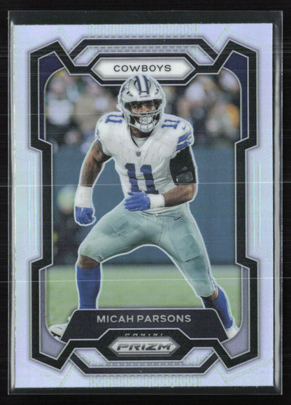 Micah Parsons Silver Prizm