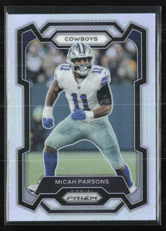 Micah Parsons Silver Prizm
