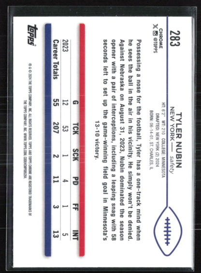 Tyler Nubin RC Pink Refractor