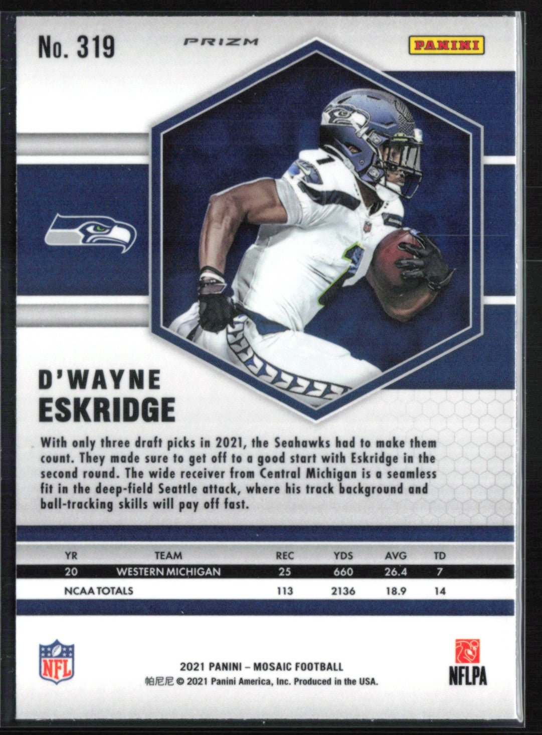D'Wayne Eskridge RC Holo