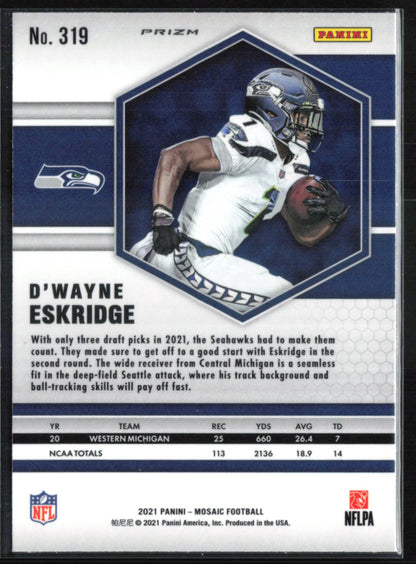 D'Wayne Eskridge RC Holo