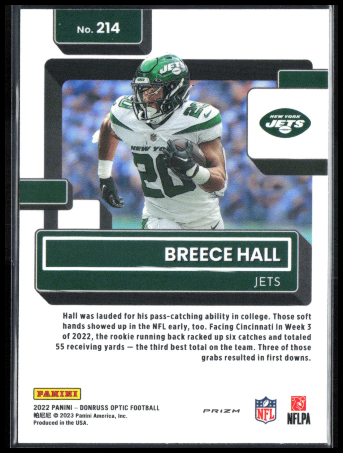 Breece Hall RC Red Hyper