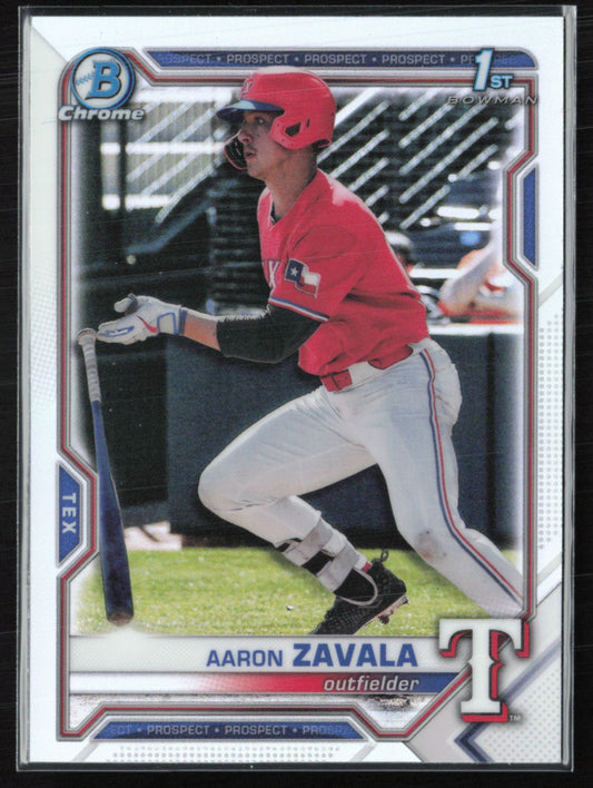 Aaron Zavala 1st Bowman Refractor