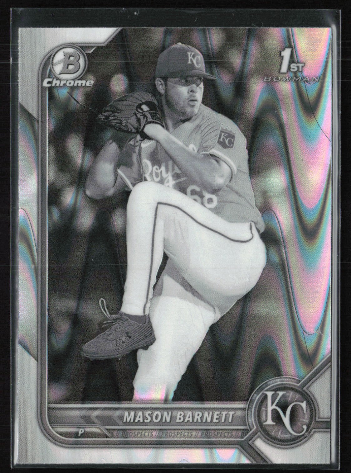 Mason Barnett 1st Bowman B&W Raywave