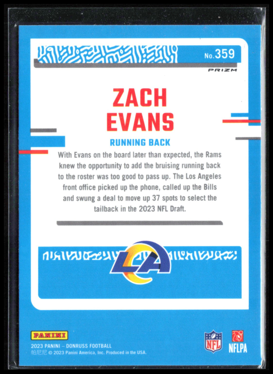 Zach Evans RC Blue Scope
