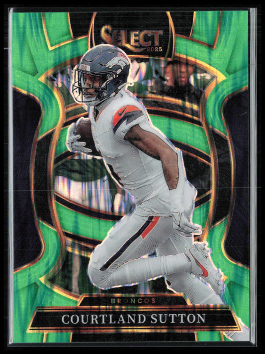 Courtland Sutton Neon Green Shock /699