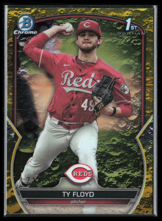Ty Floyd 1st Bowman Yellow Lunar /250