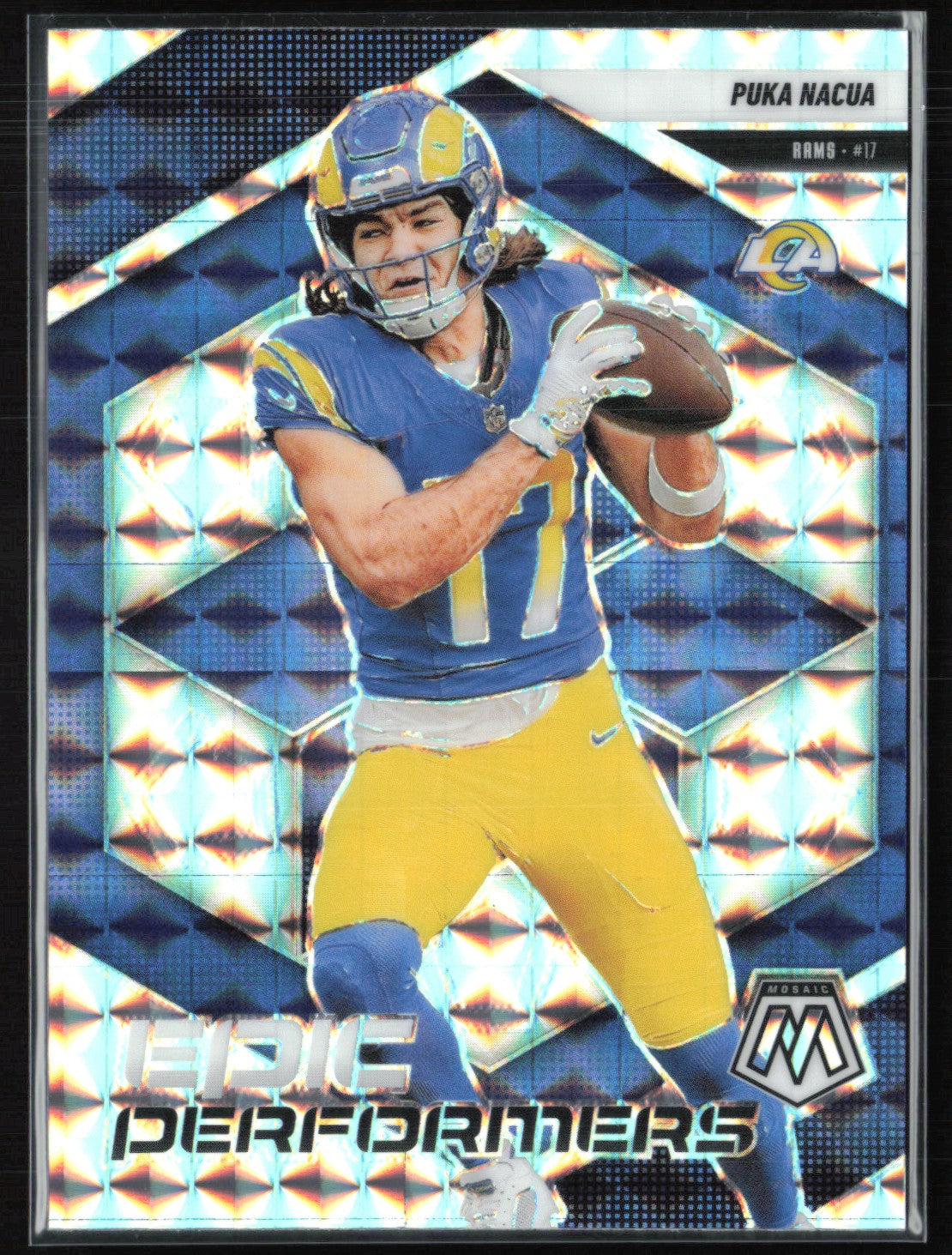 Puka Nacua Mosaic Prizm