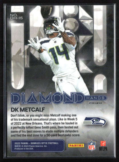 DK Metcalf Diamond Hands Holo