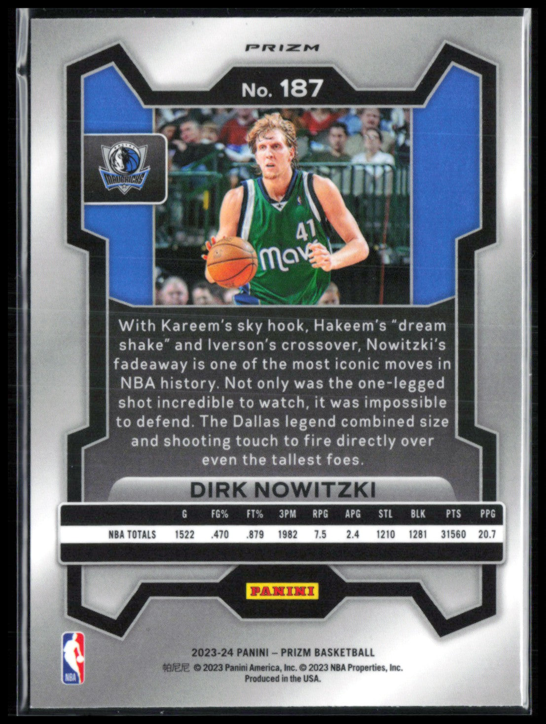 Dirk Nowitzki Silver