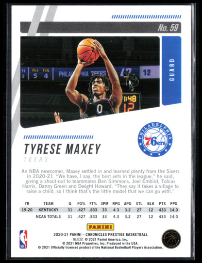 Tyrese Maxey RC