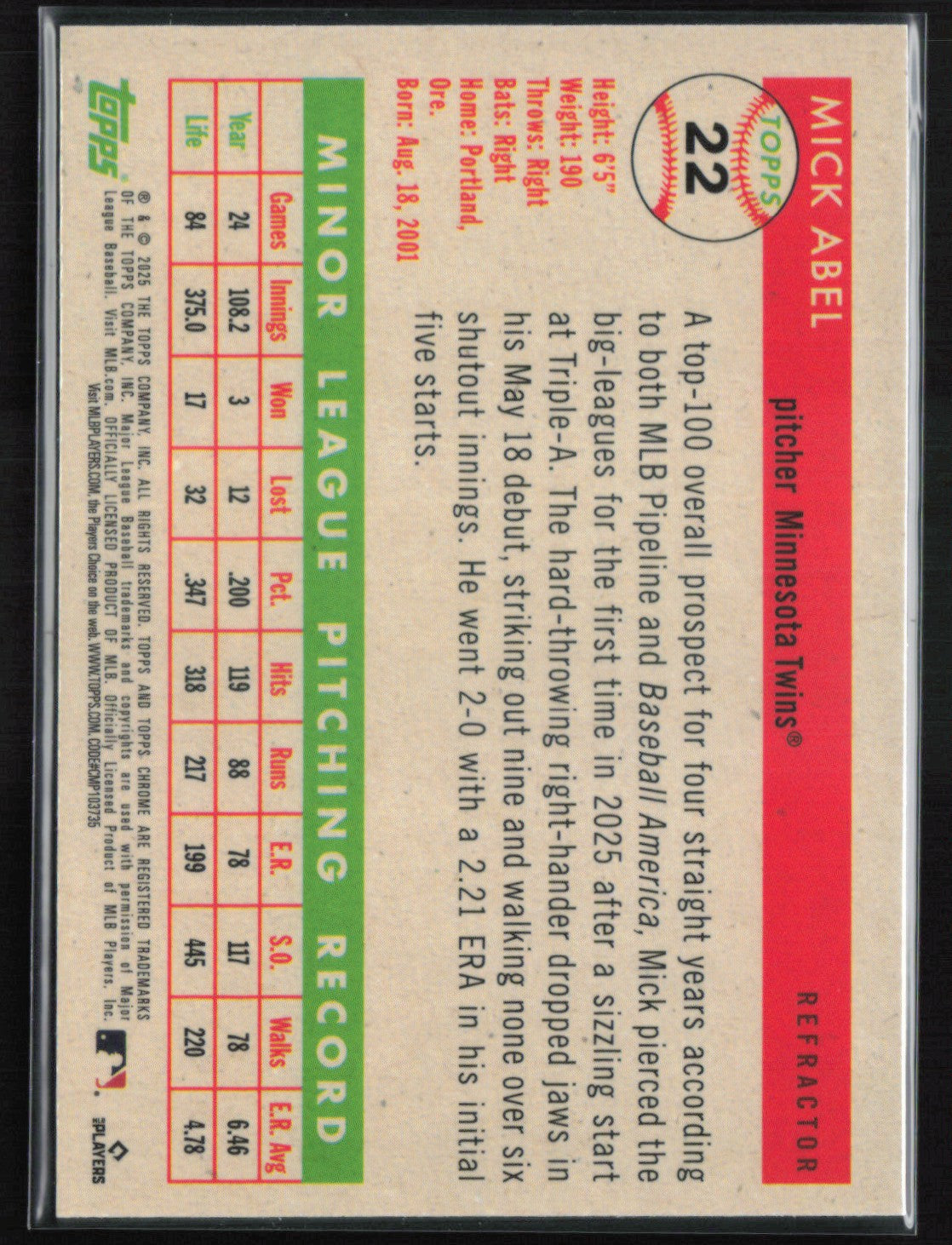 Mick Abel RC Refractor