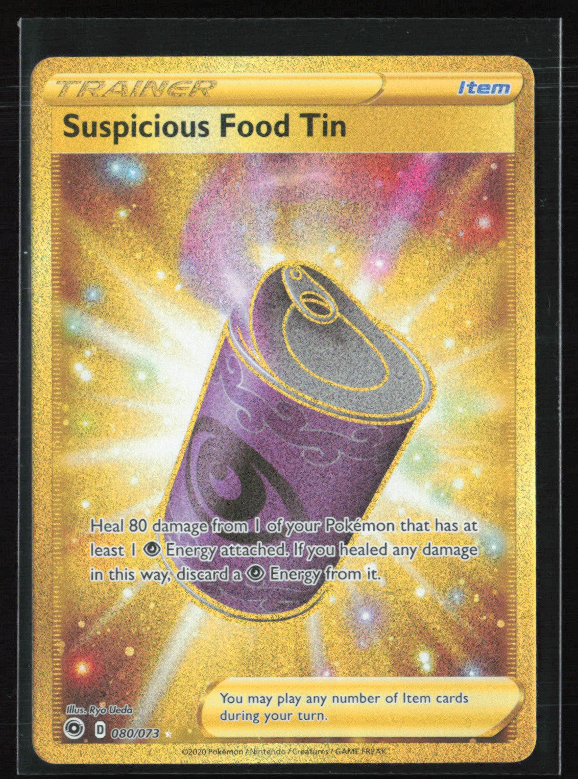 Suspicious Food Tin Rare Secret